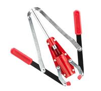 LOLIPPYY Bouchonneuse à Double Levier pour Bouteille de Vin Outil Manuel en Métal Poignées Plastiques 1 Pièce Bouchage Précis pour Fabrication de Vin Maison Accessoire de Cave et