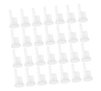 LOLIPPYY Bouchons Compte-gouttes Pour Flacons D'huile Essentielle 200 Pièces 18 Dents Bouchon Intérieur En Plastique Étanchéité Dosage Précis Usage Personnel Et Fabrication Maison