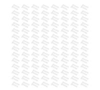 LOLIPPYY Bouchons en Plastique pour Lunettes sans Monture 200 Pièces - Kit de Réparation DIY Double Embout, Taille 1,4 X 0,8 X 7,0 Mm - Accessoires Légers et Confortables pour Maintien