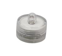 LOLIPPYY Bougie Chauffe Plat LED sans Flamme Étanche Ronde Lumière Vacillante Réaliste Piles Incluses Décorations pour Mariage Anniversaire et Intérieur Extérieur