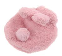 LOLIPPYY Bouillotte Portable PVC Antidéflagrant Récipient Eau Chaude Détachable Forme de Lapin Peluche Douce Chauffe-mains Compact et Pratique pour Hiver Accessoire de Soulagement de