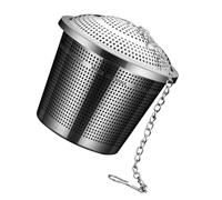 LOLIPPYY Boule à Épices Acier Inoxydable Filtre Assaisonnement Pratique pour Restaurant Passoire à Thé Utile avec Maillage Dense Résistance Corrosion Accessoire Cuisine pour Infusion et
