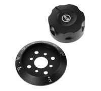LOLIPPYY Bouton De Thermostat En Plastique Robuste, Disque De Réglage De Température 30-150, Bouton De Remplacement Pour Four, Friteuse Et Micro-ondes, Accessoire Contrôle Thermique Multifonction