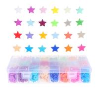 LOLIPPYY Boutons-pression en Plastique 360 Pcs, Accessoires Couture Polyvalents, Multicolore, Fixation Rapide, pour Vêtements, Paquet, Usage Créatif, Assortiment 24 Couleurs, Couture