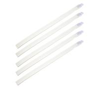 LOLIPPYY Bracelet D'identification Patient Étanche en Plastique 5 Pcs pour Usage Médical avec Surface D'écriture, Recharges pour Bracelets Résistants à L'eau, Hôpital et Soins