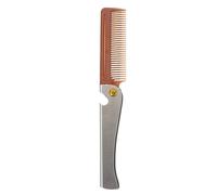LOLIPPYY Brosse à Barbe Homme Pliable Blaireau De Rasage Brosse De Toilettage Outil De Coiffure Décapsuleur