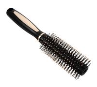 LOLIPPYY Brosse à Cheveux Ronde Antistatique 1 Pièce Peigne à Rouleau Massage pour Cheveux Courts Brosse Séchante Légère Adaptée Hommes et Femmes Coiffage Quotidien et Brushing