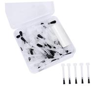 LOLIPPYY Brosse Applicateur Vernis à Ongles en Gel Lot de 50 Petite Taille Remplacement Pratique pour Manucure Professionnelle Résistante à la Fournitures de Nail Art
