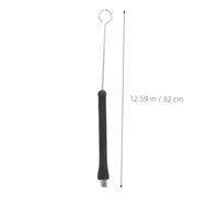 LOLIPPYY Brosse de Tambour Rétractable Acier Inoxydable Durable Manche Confortable Crochet de Suspension pour Batteries et Percussions Jazz