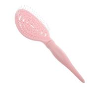 LOLIPPYY Brosse Démêlante Ergonomique Ovale 1 Pièce pour Cheveux Épais Bouclés ou Raides Peigne à Dents Larges pour Coiffage et Volume Accessoire de Salon