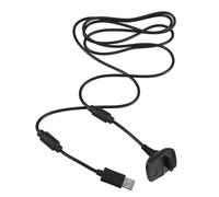 LOLIPPYY Câble USB de Charge pour Manette de Jeu avec Double Anneau Magnétique Câble de Données Stable et Compatible pour Sessions de Jeu Prolongées Noir 18M