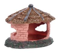 LOLIPPYY Cachette Décorative pour Terrarium Abri Naturel pour Tortue Terrestre Lézard et Araignée Refuge Stable et Pratique pour Reptiles