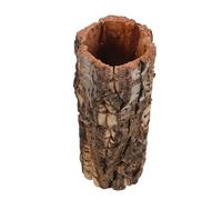 LOLIPPYY Cachette pour Reptiles Abri en Tronc d'arbre Creux, Cachette pour Bernard-L'Ermite et Gecko, Habitat pour Terrarium, Nettoyage Simple, Refuge Sûr