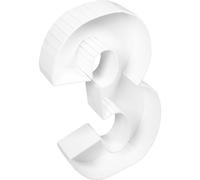 LOLIPPYY Cadre de Ballons Chiffre 3d pour Fête D'anniversaire Boîte à Ballons Numérique Décoration Anniversaire Structure Légère et Réutilisable Usage Intérieur et Extérieur