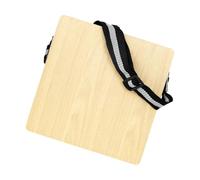 LOLIPPYY Cajon Portable Bois Olivier pour Voyage Instrument de Percussion Compact et Facile à Jouer Boîte à Tambour pour Garçon Fille et Adultes Développement Du Sens Du Rythme et
