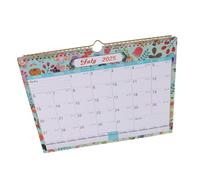 LOLIPPYY Calendrier Mural Grand Format Mois avec Bloc Mémo Planificateur Suspendu Réutilisable pour Bureau et Maison Papier Épais pour Organisation Annuelle Complète