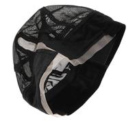 LOLIPPYY Cap de Perruque Maille à Large Mailles Modèle U Ajustable Ventilé et Stable S pour Perruques Complètes et Front Lace Noir