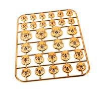 LOLIPPYY Capuchons de Vis Moteur Moto Abs Résistants à Usure Protection Robuste et Décoration Élégante pour Boulons de Carénage Kit de Boulonnerie Doré