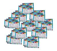 LOLIPPYY Cartes à Gratter DIY Créatives Cartes de Fête Légères Papier Sécurisées Autocollants de Surprise pour Activités Garçon Fille Récompenses Scolaires et Jeux Familiaux