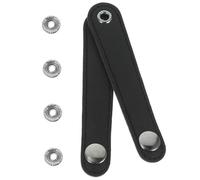 LOLIPPYY Ceinture à Soufflet D’accordéon Double Couche En Cuir, Boucle Métallique, Distance Centrale 10,4 Cm, Accessoire Accordéon Pratique Pour Concerts Et Répétitions