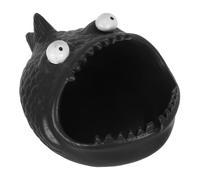 LOLIPPYY Cendrier Céramique Anti-vent Forme de Poisson Grand-mouche Portable et Décoratif pour Bureau Maison et Usage Extérieur Compact pour Voyage