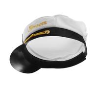 LOLIPPYY Chapeau Capitaine Marin Homme Résistant Accessoire Confortable et Ajusté pour Fêtes de Célibataires Mariages et Événements Nautiques