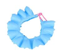 LOLIPPYY Chapeau De Bain Ajustable Pour Garçon Fille Des Oreilles Yeux Imperméable Pour Shampooing Bain Bleu