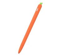 LOLIPPYY Coque Silicone Stylet Tactile Forme de Carotte Housse Antidérapante Compatible Pencil Protection Légère Rayures et Chocs Ergonomique pour Réduire la Fatigue du Poignet Couleur