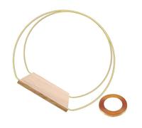 LOLIPPYY Couronne Cerceau Floral Métal Doré pour DIY Centre de Table Mariage Anneau Résistant pour Décorations Fait Main et Projet Créatif