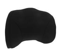 LOLIPPYY Coussin Lombaire en Mousse à Mémoire de Forme Noir, Oreiller de Soutien Lombaire Ergonomique pour Siège Auto, Coussin de Dossier Respirant pour Conduite, Voyage et Bureau