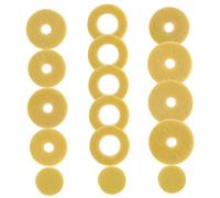 LOLIPPYY Coussinets de Flûte à Trou Ouvert de Feutre Résistant et Confortable pour Réparation et Entretien des Clés de Flûte