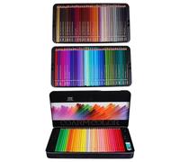 LOLIPPYY Crayons de Couleur Gras Couleurs pour Dessin et Croquis Kit Artistique avec Haute Résistance Lumière Texture Lisse pour Étudiants et Artistes