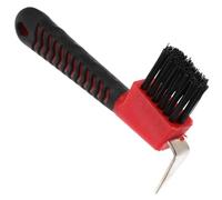 LOLIPPYY Cure Pied Cheval avec Brosse Outil de Toilettage Antirouille à Prise Confortable Nettoyage des Sabots Accessoire pour Soins Quotidiens Couleur Aléatoire Couleur