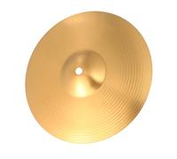 LOLIPPYY Cymbales de batterie jazz accessoires clé - cymbales à chapeau charleston remplacement pièces de rechange de tambour accessoire d'instrument de musique Alliage Laiton Doré