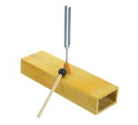 LOLIPPYY Diapason avec Boîte de et Heurtoir Instrument Expérimentation Acoustique pour Enseignement Musical et des Instruments Couleur Couleur