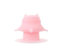 LOLIPPYY Distributeur de Lait pour Chatons et Chiots -nés, Bol D’Allaitement en Silicone avec Tétines Souples Multiples, Poste D’Alimentation Rose pour Petits Animaux, Nourrisseur Précis