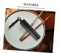 LOLIPPYY Drumstick Holder Carbon Steel Drum Stick Container With Sturdy Steel Frame Compact Storage Bag For Drumsticks Brushes Mallets