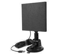 LOLIPPYY Écran LED Programmable 32x32 Points pour Voiture, Affichage D'expression Personnalisable Via Application, Écran D'affichage Portable pour Vitre Arrière, Accessoire Électronique