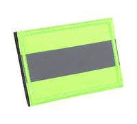 LOLIPPYY Écusson Réfléchissant De Sécurité Autocollant en Nylon Vert, Patch Adhésif Haute Visibilité, Ruban Sécuritaire pour Vêtements Et Paquet, pour Sport De Plein Air Et Courses Nocturnes