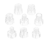 LOLIPPYY Embouts de Remplacement Simples à Installer 8pcs en Plastique Conseils Pratiques pour Appareil Facial à Eau et Microbulles pour Soin Visage et Gommage