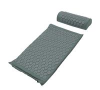 LOLIPPYY Ensemble 2 Tapis De Massage Points D'acupuncture Et Oreiller De Massage En Coton Doux, Lavable, Portable, Soulage Tensions Musculaires Pour Relaxation Et Bien-être, Usage Maison Et Détente