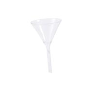 LOLIPPYY Entonnoir Triangulaire Épais pour Laboratoire Chimie Analytique Entonnoir à Alimentation Liquide ou Solide Réutilisable et Lavable Main