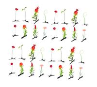 LOLIPPYY Épingles à Cheveux Végétales Simili-plantes 40 Pièces Assortiment Couleurs Variées Maintien Sécurisé Filles Accessoires De Coiffure Quotidien Et Fêtes