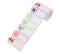 LOLIPPYY Étiquettes Autocollantes Étanches pour Cuisine Stickers Personnalisables pour Nom Denfant Étiquetage DIY pour Biberons et Conservation Alimentaire Pratique