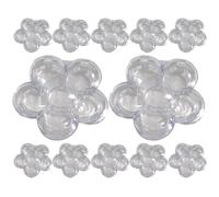 LOLIPPYY Étui à Rouge à Lèvres 12 Piècespetit Coffret Plastique Six Compartimentsboîte Rangement Fleurie Sous-emballagecosmétiques Voyage Présent