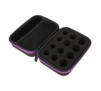 LOLIPPYY Étui Rigide Eva Compartiments pour Huiles Essentielles Sac de Rangement Antichoc Portable Protection Sécurisée pour Bouteilles