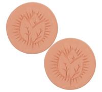 LOLIPPYY Feuilles d'Humidification en Argile pour Cigare, Humidificateurs Ronds 3,7 CM, Lot de 2, Accessoire Indispensable pour Cave à Cigares