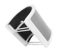 LOLIPPYY Filtre Anti-pop de U pour Microphone Portable Blanc Mousse, Bonnette Pare-vent Multifonction pour Micro à Condensateur, Protection Éclaboussures Bruit, Accessoire Insonorisant