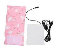 LOLIPPYY Gaine Chauffante USB pour Biberon Portable Réglable avec Minuterie Isolation Thermique pour Allaitement Compatible Chargeur Protection Lait pour Déplacement