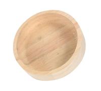 LOLIPPYY Gamelle en Bois pour Hamster Et Chinchilla Résistante à L’Usure, Bol Alimentaire Compact en Chêne Massif, Accessoire D’Alimentation Lavable pour Petits Animaux De Compagnie